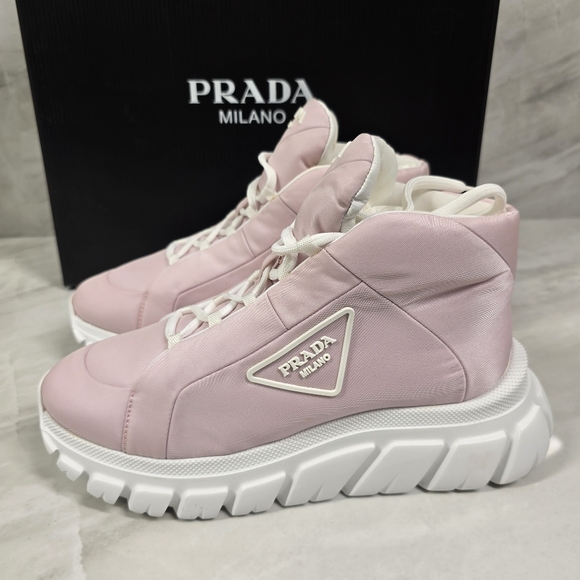 Prada High Top Sneakers - Picture 3 of 10